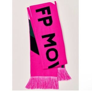 Free people movement big league pink reversible scarf NWT